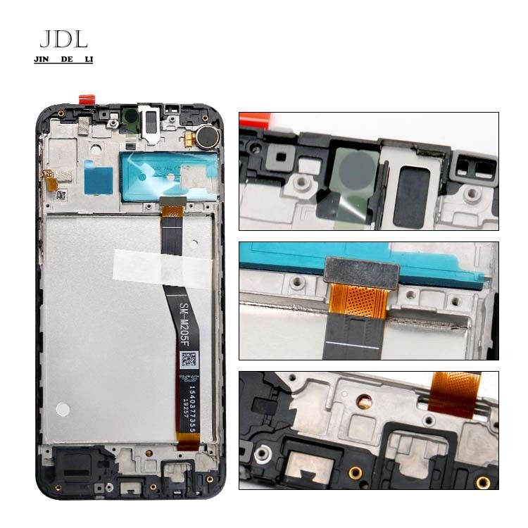 حزمة الخدمة الأصلية M20 الشاشة اللمسية بدون إطار نوع شاشة LCD لعملك