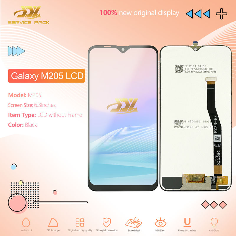 شاشة LCD بديلة أصلية تم اختبارها بنسبة 100% بشاشة LCD M20 LCD بشاشة لمسة شاشة الهاتف المحمول