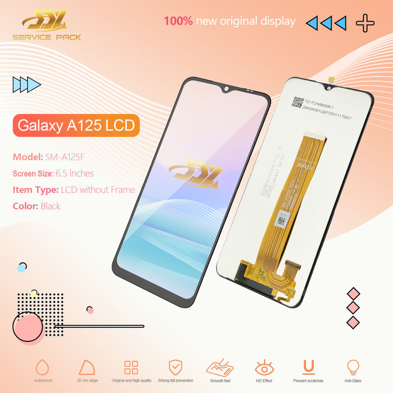 A125 LCD lcd لـ  A12 شاشة شاشة الهاتف المحمول  A125 Wholesale حزمة الخدمة الأصلية LCDS Pantalla