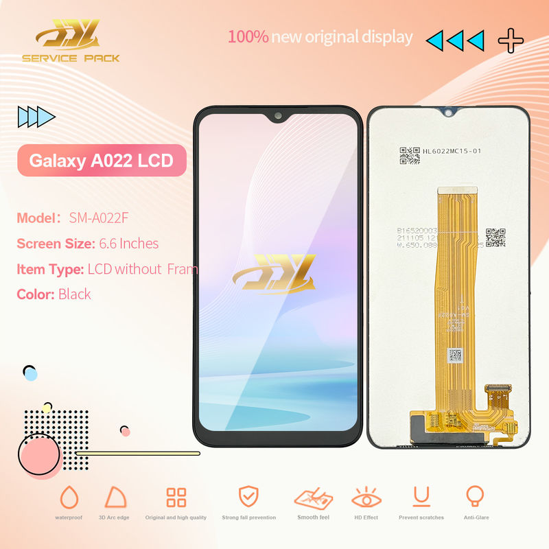 الهاتف المحمول A02 شاشة LCD استبدال 6.5 بوصة مع التباين العالي Svc شاشات الهاتف المحمول