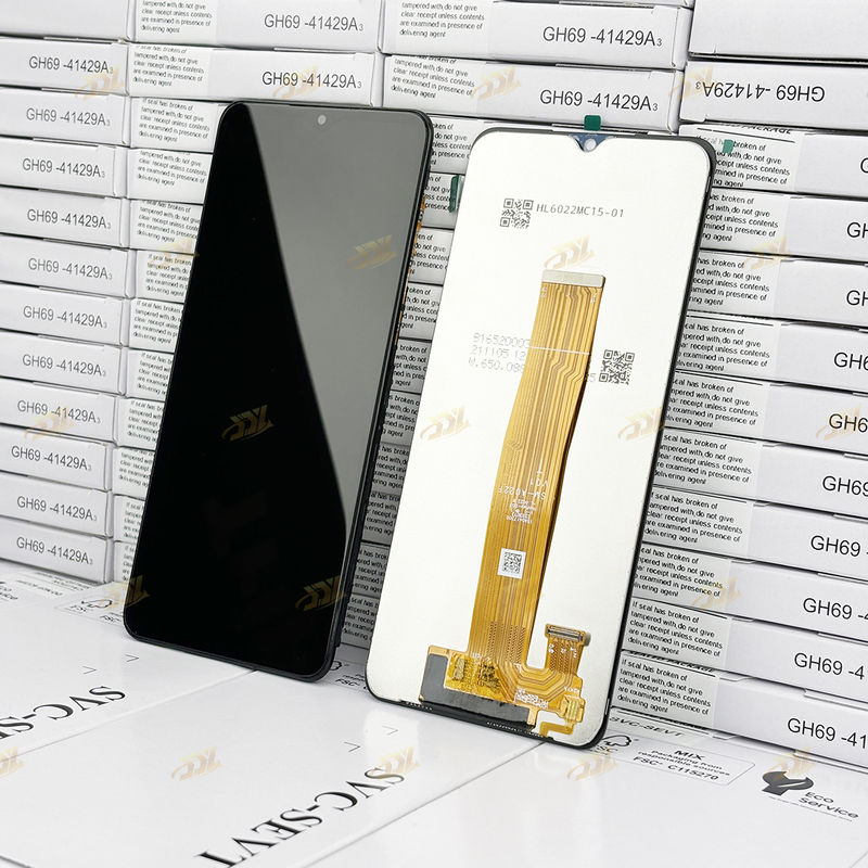 الهاتف المحمول A02 شاشة LCD استبدال 6.5 بوصة مع التباين العالي Svc شاشات الهاتف المحمول