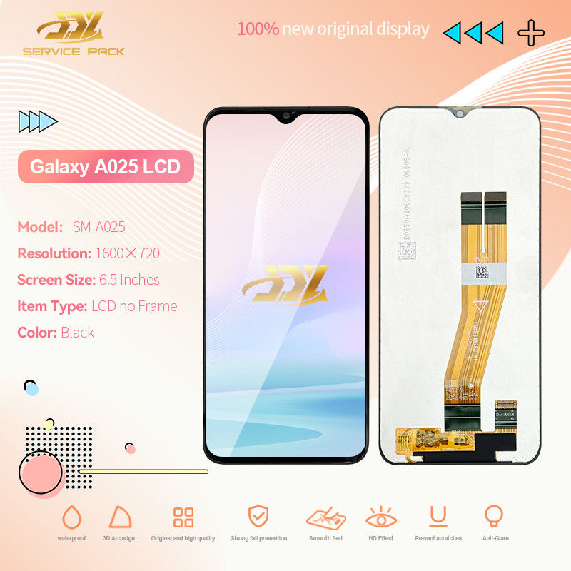 أصل A03S شاشة استبدال شاشة LCD بدون إطار 0.08kg 1600X720 بكسلات Pantalla شاشات الهاتف LCD مصنع