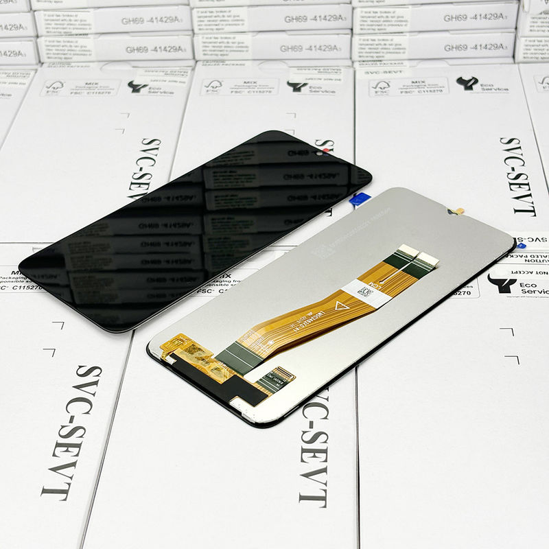 أصل A03S شاشة استبدال شاشة LCD بدون إطار 0.08kg 1600X720 بكسلات Pantalla شاشات الهاتف LCD مصنع
