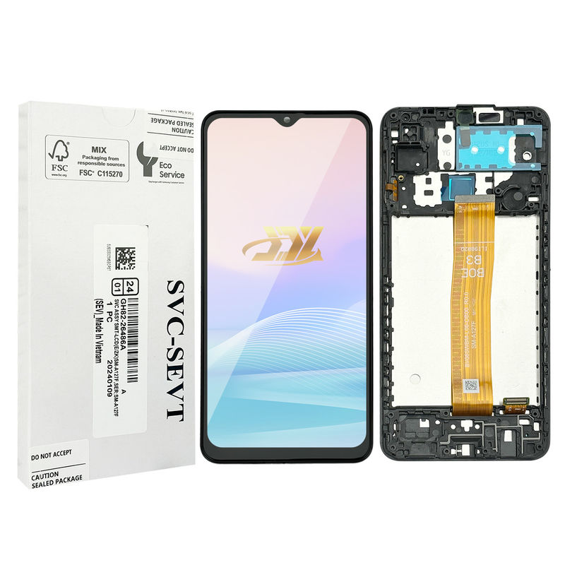 A127 lcd With Frame لـ  a127 حزمة خدمة جديدة أصلية شاشة شاشة هاتفية غالاكسي A12 Nacho Touch Pantalla
