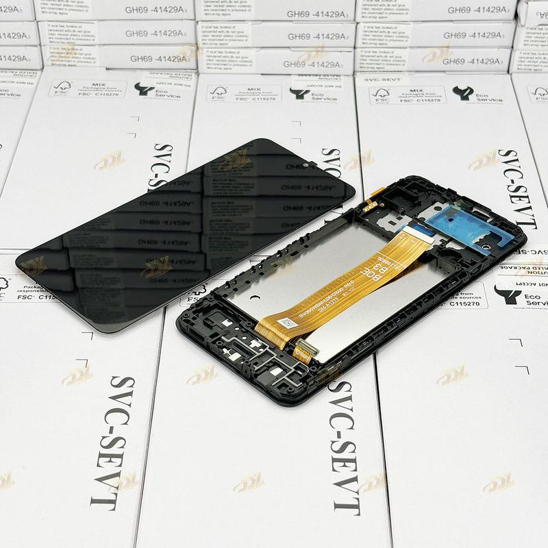 A127 lcd With Frame لـ  a127 حزمة خدمة جديدة أصلية شاشة شاشة هاتفية غالاكسي A12 Nacho Touch Pantalla