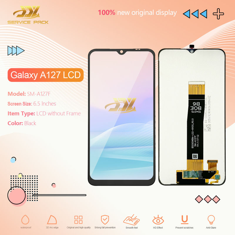 عالية الجودة الصينية الجديدة الشاشة LCD للسامسونج A12 ناشو 100٪ حزمة الخدمة الأصلية شاشة عرض الهاتف المحمول LCDS A127