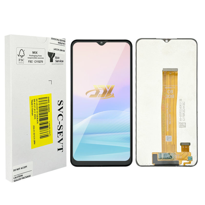 A12 ناشو بانتالا لسامسونج A127 LCD  Wholesale الهاتف المحمول شاشة LCD لمسة شاشة A12 خدمة حزمة شاشات LCD